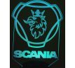 Beling 3D lampa, Scania Logo , 7 farebná DW5DHDS13