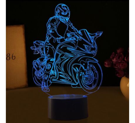 Beling 3D lampa,Superbike 2 , 7 farebná DA1PDS13JJCV1