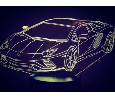 Beling 3D lampa,Lamborghini, 7 farebná DA1JDTFDFV2