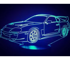 Beling 3D lampa,Toyota Supra , 7 farebná DFJE58JJW587