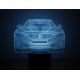 Beling 3D lampa,BMW Maska , 7 farebná DFJE58JJW587SD