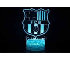 Beling 3D lampa, FCB Barcelona, 7 farebná S337