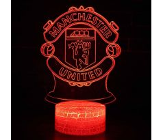 Beling 3D lampa, Manchester united, 7 farebná S372