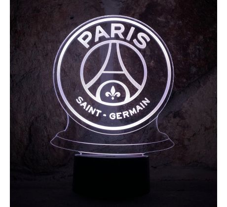Beling 3D lampa, P.S.G Paris , 7 farebná S464
