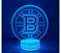 Beling 3D lampa, 3D lampa Boston Bruins , 7 farebná SSS0354F