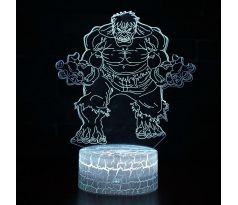 Beling 3D lampa, Hulk 2, 7 farebná S295LKTDDC