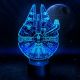 Beling 3D lampa, Millennium Falcon, 7 farebná S422