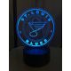 Beling 3D lampa, St. Louis Blues, 16  barevná S16F3842HS