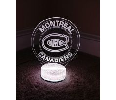 Beling 3D lampa, Montreal Canadiens, 7 farebná S494DDS