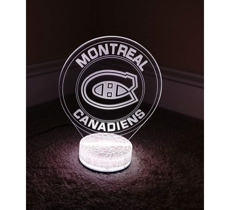 Beling 3D lampa, Montreal Canadiens, 7 farebná S494DDS