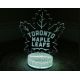 Beling 3D lampa,toronto maple leafs , 16  farebná S494S54XDDS