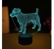 Beling 3D lampa, Rusell terrier, 7 farebná S42QASTA