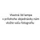 Vlastná 3D lampa 