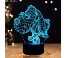 Beling 3D lampa,Snoopy dogs, 7 farebná S4ASBQC13