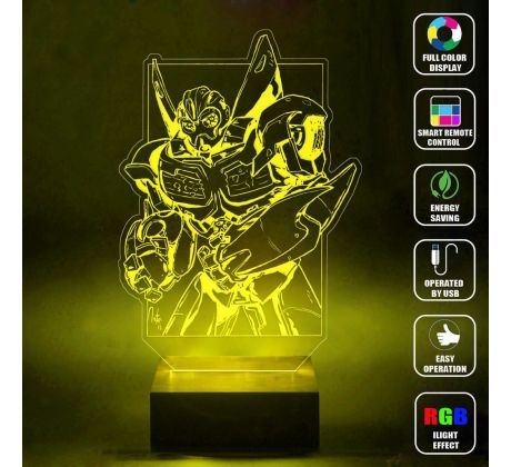 Beling 3D lampa, Bumblebee 2 , 7 farebná S48CCX7