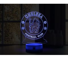 Beling 3D lampa, 3D lampa Chelsea, 7 farebná S204