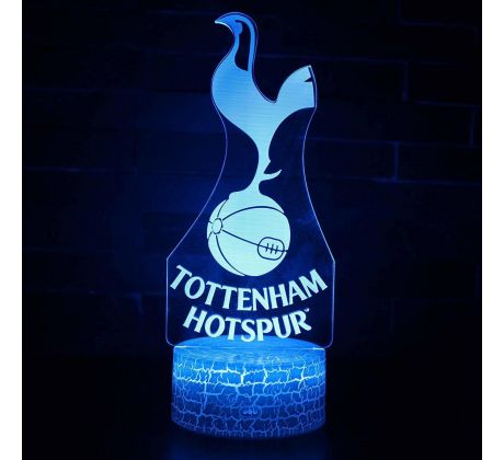 Beling 3D lampa, Tottenham hotspur, 7 farebná S463