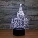 Beling 3D lampa, Asteria Kremlin Palace, 7 farebná SMNSQ209