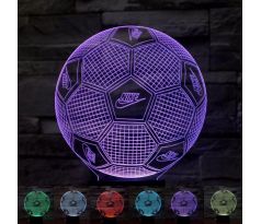 Beling 3D lampa,Nike lopta , 7 farebná S3DA8L