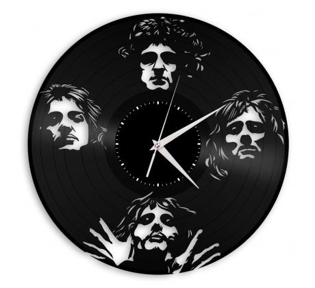 Beling vinylové hodiny Queen čierne, AS785S67