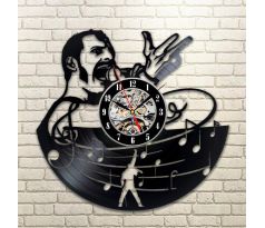 Beling vinylové hodiny Freddie Mercury čierne, AS785S695