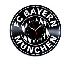 Beling vinylové hodiny Bayern Munchen čierne, GC2D56