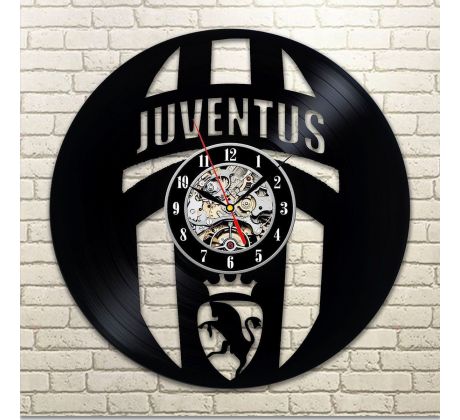 Beling vinylové hodiny Juventus čierne, GC2WDD