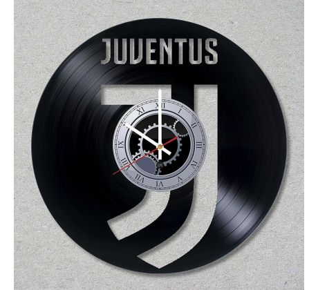 Beling vinylové hodiny Juventus 2 čierne, GC2DCD