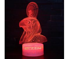 Beling 3D lampa, Horus, 7 farebná 8MNSQ209ST