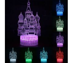 Beling 3D lampa, Kremlin, 7 farebná SS5Q5ST55L