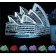 Beling 3D lampa, Sydney Opera House, 7 farebná SMNSQ209ST8