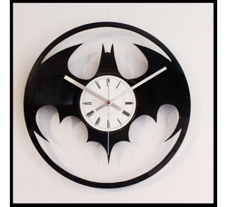 Beling vinylové hodiny Batman čierne, 59Gkd8DDS