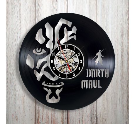 Beling vinylové hodiny Dart Maul čierne, 59A36Q55GB