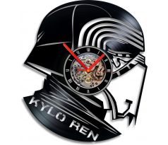 Beling vinylové hodiny Kylo Ren čierne, 77GG9A36Q