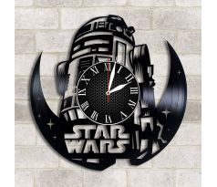 Beling vinylové hodiny R2D2 čierne, 59A36QFFC