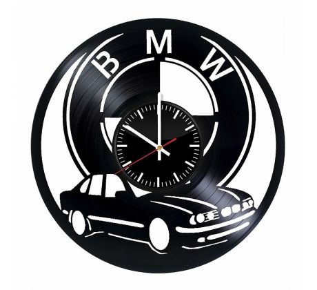 Beling vinylové hodiny BMW  čierne, 59FFJHQ57LSD
