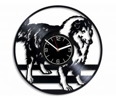 Beling vinylové hodiny Kólia čierne, GLX52Q7