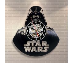 Beling nástenne vinylové hodiny Darth Vader čierne, 59A36Q5Dl