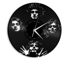 Beling nástenne vinylové hodiny Queen čierne, AS785S67