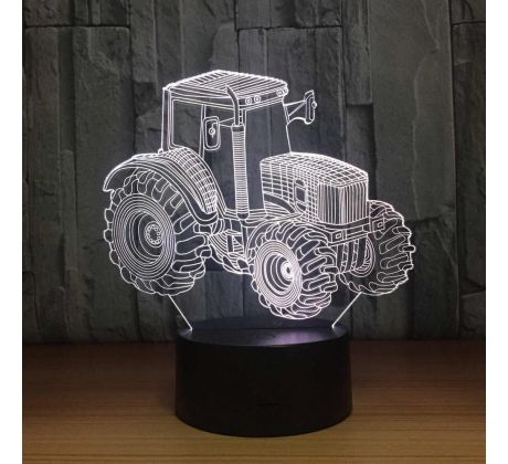 Beling 3D lampa,Traktor 2 , 7 farebná WQHRDSTL5