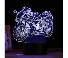 Beling 3D lampa, Super bike , 7 farebná HSSWTL5