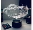 Beling 3D lampa, Tank AAV-P7/A1 , 7 farebná PDSW