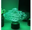 Beling 3D lampa, Tank M60 Patton  , 7 farebná 1PD5SWSSA