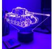 Beling 3D lampa, Tank King Tiger, 7 farebná 1PD5DER