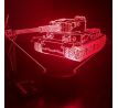 Beling 3D lampa, VK 45.01 Tiger tank, 7 farebná 1PDAQS