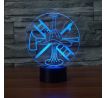 Beling 3D lampa,Hasičská výbava, 7 farebná HG56