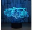 Beling 3D lampa,Hasičské auto 2, 7 farebná HG5Q