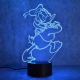 Beling 3D lampa,Donald Duck, 7 Farebná RLSQWSQS