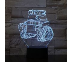 Beling 3D lampa Wall-E 7 Farebná FDDCQ
