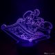 Beling 3D lampa Aladin, 7 Farebná FGO8L8